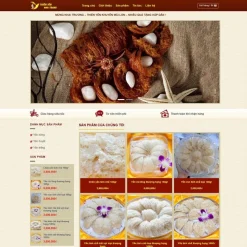 Theme WordPress bán yến sào giá rẻ