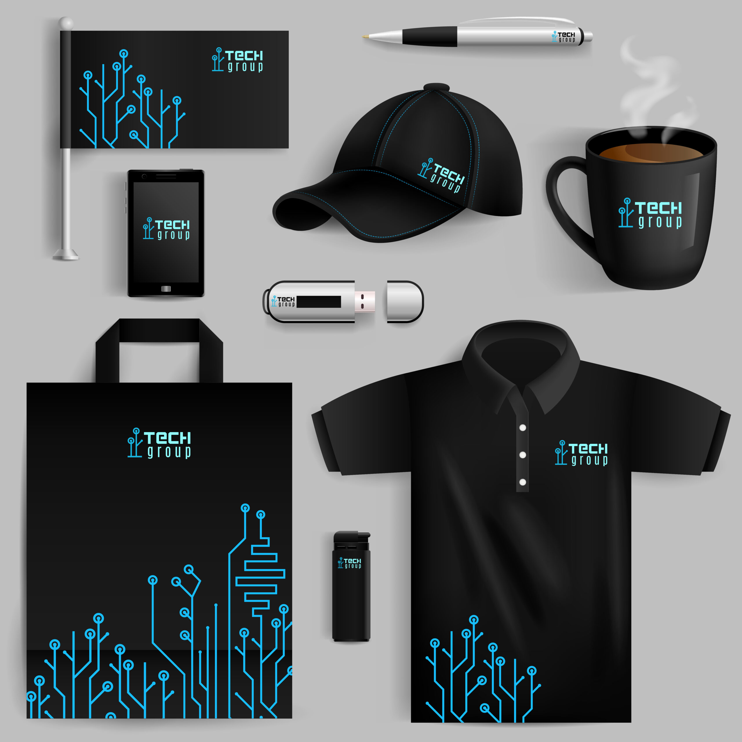 Mockup Logo Image